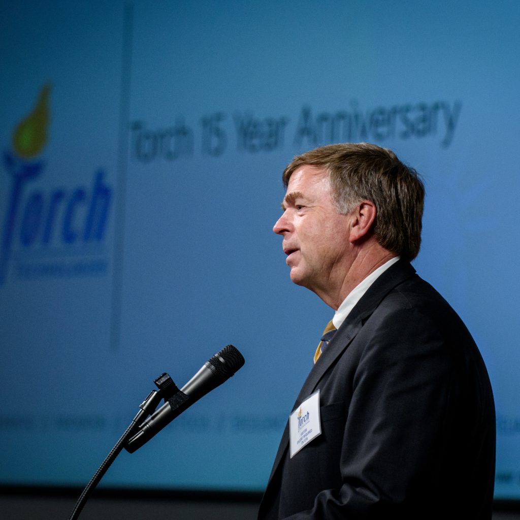 Mayor Tommy Battle calls Torch "one of the best companies in giving back"