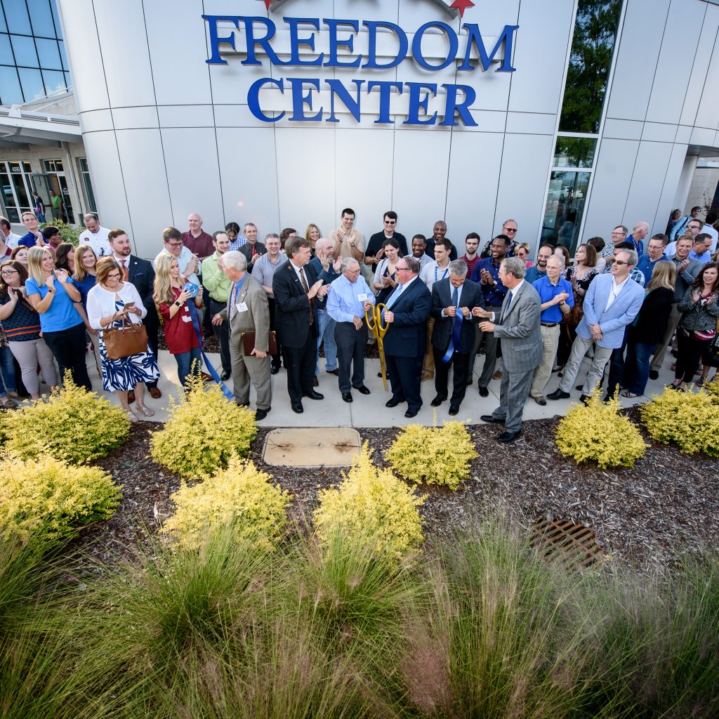 Freedom Center named in honor of U.S. military and their service