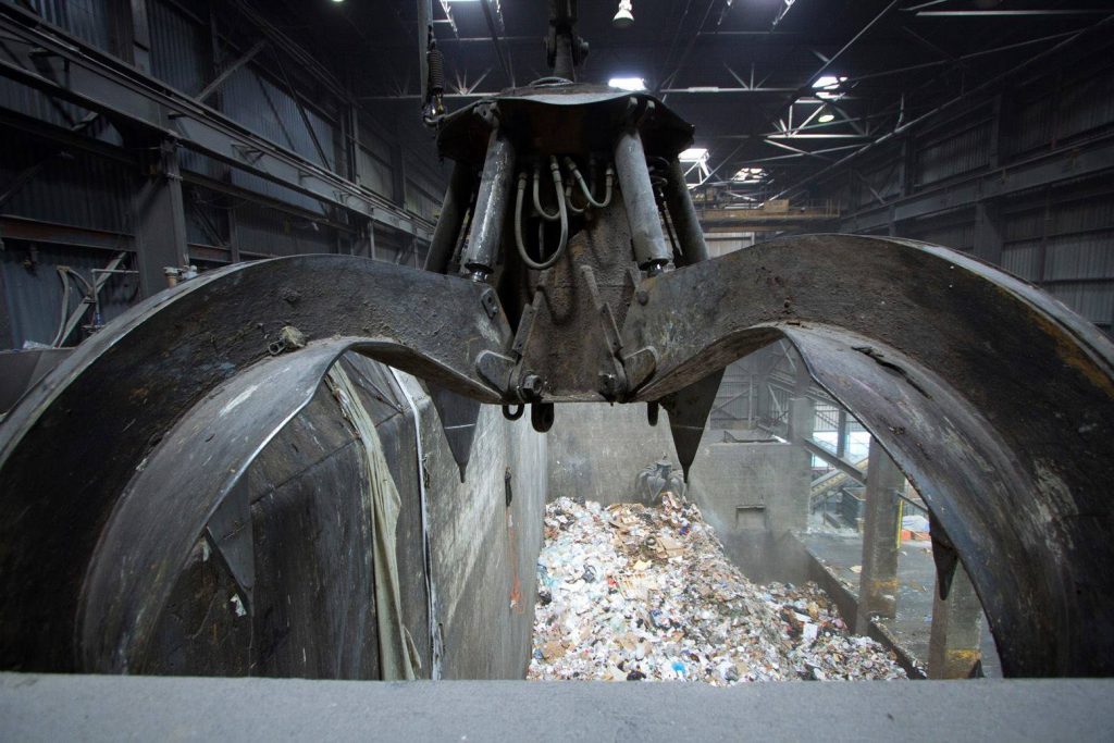 "The Claw" at the Solid Waste Disposal Authority of the City of Huntsville
