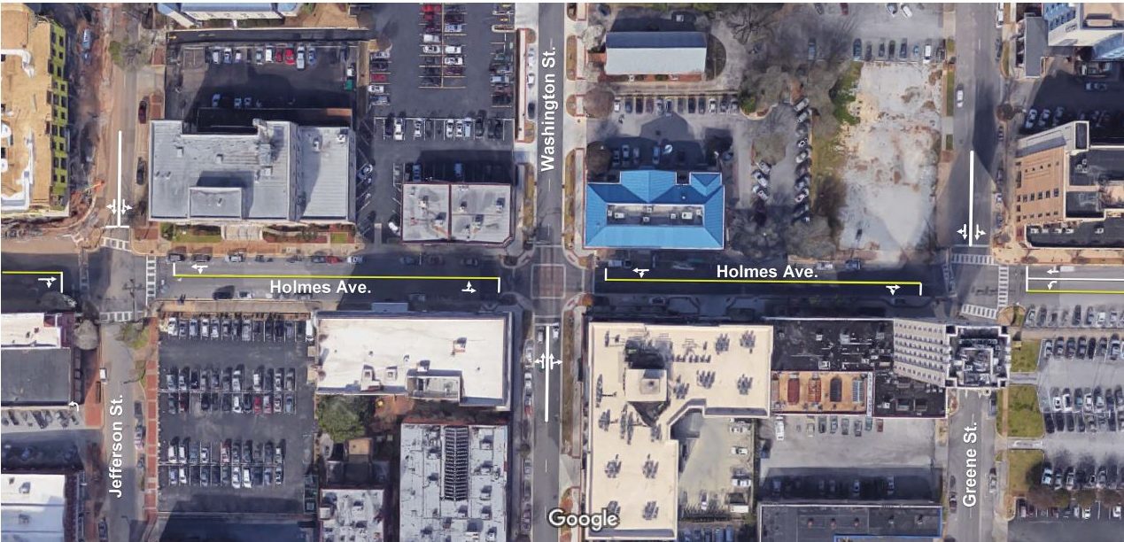Holmes Avenue going twoway, downtown Huntsville businesses and commuters to benefit City of