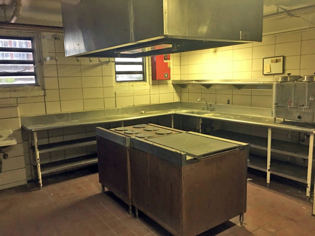 The old kitchen 