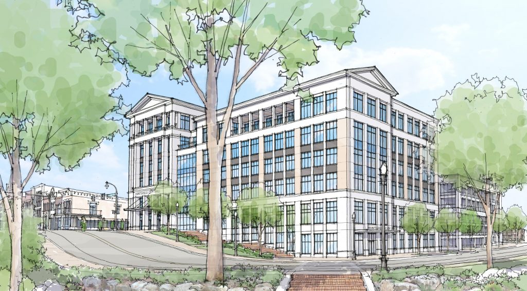 First look Conceptual exterior photos of the new Huntsville City Hall