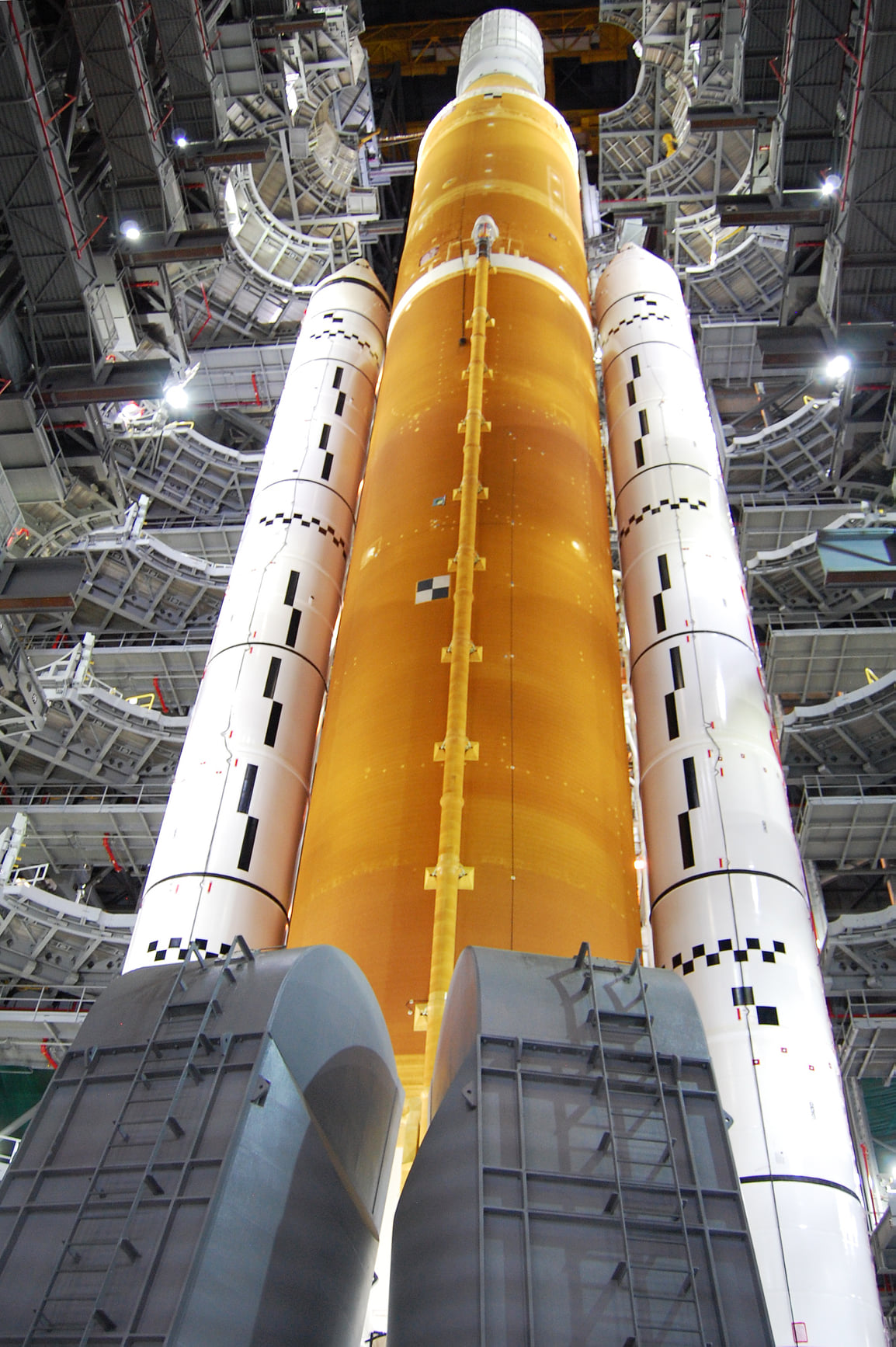 Saturn IB rockets being assembled at NASA Michoud Assembly Facility Photo Print 