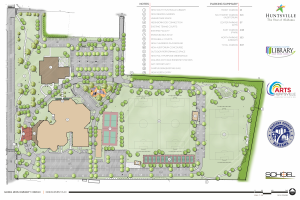 A rendering of the Sandra Moon complex master plan.