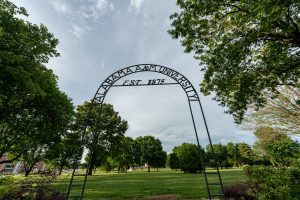 The gates at Alabama A&M University