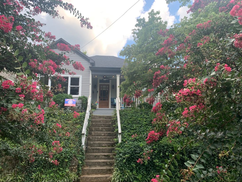 Photo of a historic home in the Old Town Historic District in Huntsville