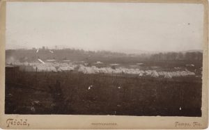 Historic photo of Cavalry Hill where the Buffalo Soldiers, 10th Cavalry Regiment camped